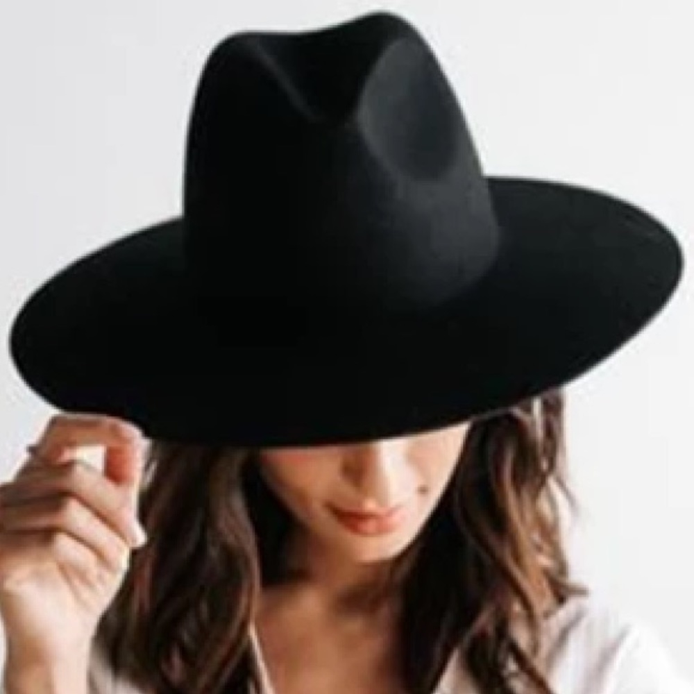 🔥 RESTOCKED! 🔥Western Felted Fedora / Rancher Hat - Picture 3 of 11